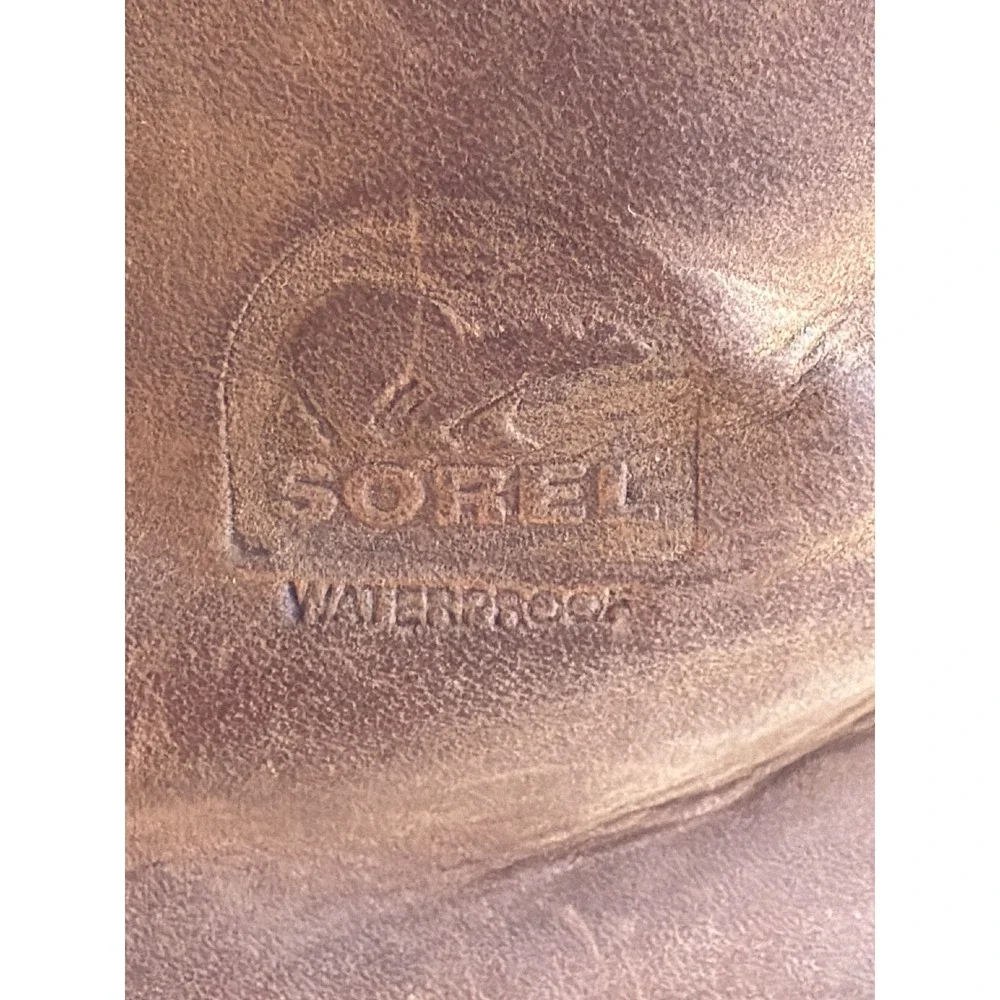 Sorel Out N About Rain Boots Womens 8 Waterproof Leather Duck Boots NL2133-286